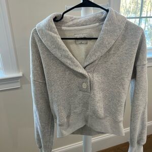 Abercrombie Soft AF Collar Sweatshirt